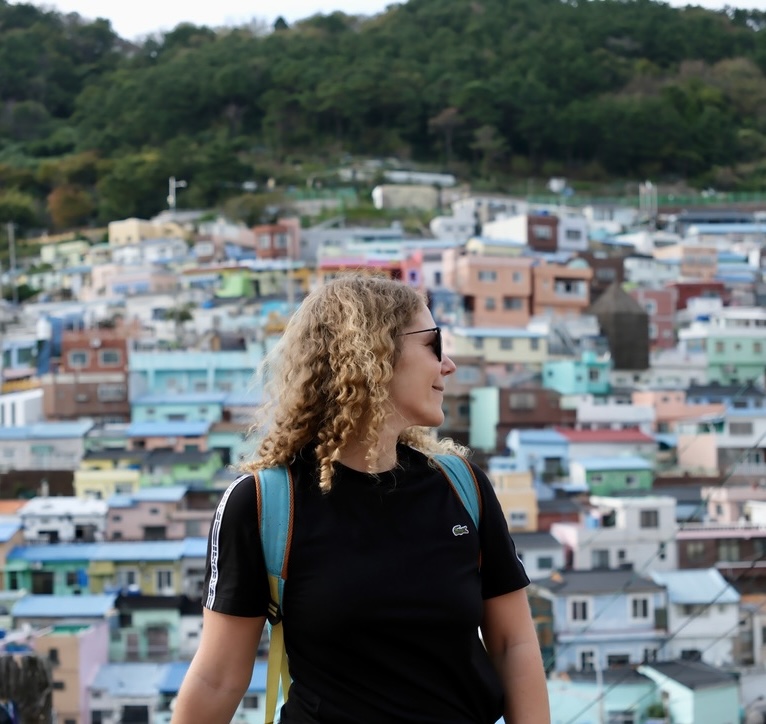 Michelle in Busan, South Korea